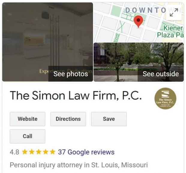 Another example of a poorly optimized Google My Business Cover Photo.