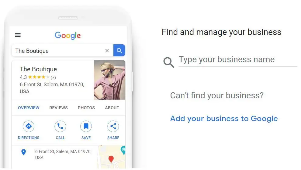 Add your business to Google